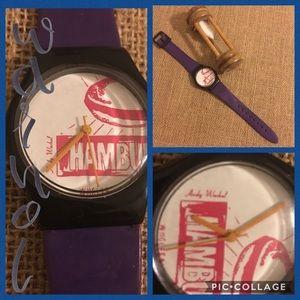 Andy Warhol hamburger 🍔 ad watch